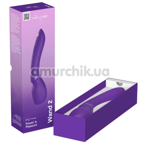 Универсальный массажер We-Vibe Wand 2, фиолетовый