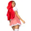 Костюм Красной Шапочки Leg Avenue Fairytale Miss Red, красный: платье + накидка на голову - Фото №5