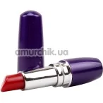 Кліторальний вібратор Vagina Lipstick Massage, фіолетовий - Фото №1