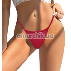 Трусики-стринги Star Night Rhinestone Panties With Crystals, красные - Фото №1