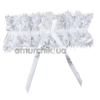 Подвязки Star Night Bow Lace, белые - Фото №1
