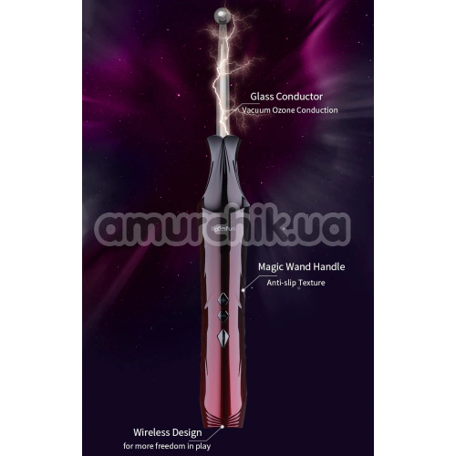 Флоггер с электростимуляцией Roomfun Magic Wand Electro Whip, черный