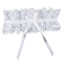 Підв'язки Star Night Bow Lace, білі - Фото №1