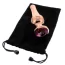 Набор из 3 анальных пробок с розовым кристаллом Gleaming Love Pleasure Plug Set, розовый - Фото №3