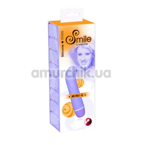 Вибратор Smile Mini-G, фиолетовый