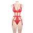 Боди Star Night Love Affair Lace Bodysuit, красное - Фото №4