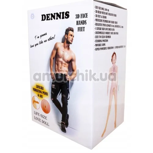 Секс-лялька з вібрацією Boss Series Dennis