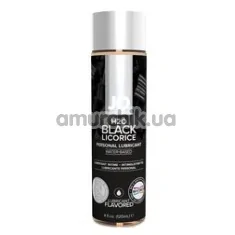 Оральный лубрикант JO H2O Black Licorice - черная лакрица, 120 мл - Фото №1