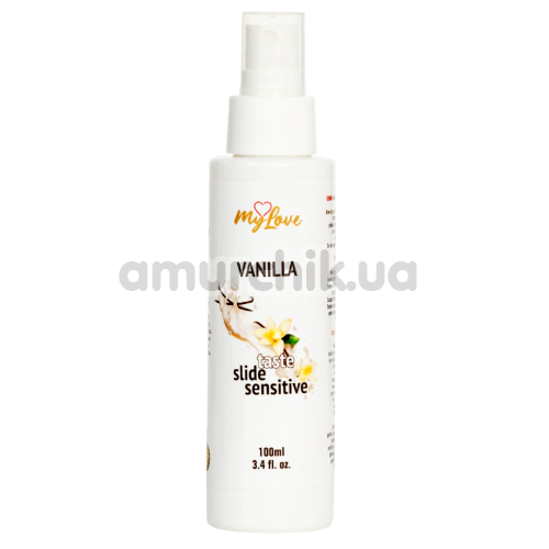 Лубрикант MyLove Taste-Slide Sensitive Vanilla - ваніль, 100 мл - Фото №1