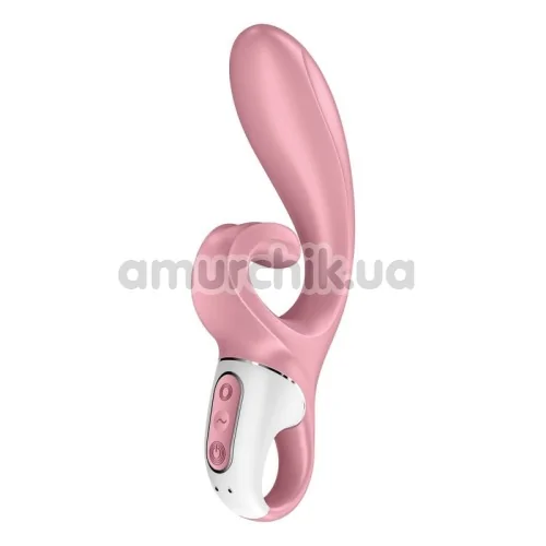 Вібратор Satisfyer Hug Me, рожевий