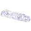 Насадка на пенис с вибрацией Ice Crystals Collection Length Enhancer With Bullet, прозрачная - Фото №4