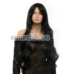Парик Fetish Hair Long Wavy Wig With Side Bangs, черный - Фото №1