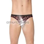 Трусы-стринги мужские Mens Briefs 4522, бордовые - Фото №1