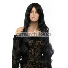 Парик Fetish Hair Long Wavy Wig With Side Bangs, черный - Фото №1