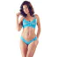Комплект Cottelli Lingerie 2213656 голубой: бюстгальтер + трусики - Фото №1