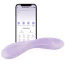 Вибратор для точки G с подогревом Svakom Margot, фиолетовый - Фото №3