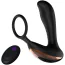 Вібростимулятор простати з ерекційним кільцем Prostate Massager With Cock Ring, чорний - Фото №1