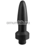Анальна пробка з вібрацією Anal Fantasy Collection Rectal Rocket, чорна - Фото №1