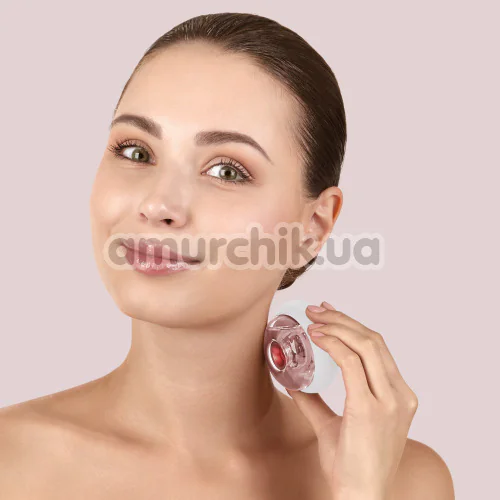 Ультразвуковий масажер для обличчя та тіла Geske Sonic Cool & Warm Face and Body Massager 9 in 1, кремовий