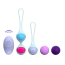 Набор вагинальных шариков с вибрацией Odeco Every Night Toys Kegel Balls W-036, разноцветный - Фото №1