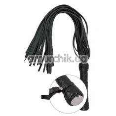 Батіг S&M Tantra Flogger Black, чорний - Фото №1
