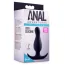 Анальна пробка Anal Adventures Platinum Curve Plug, чорна - Фото №4