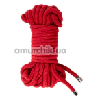 Веревка Fantasy Fetish Bondage Rope 10 м, красная - Фото №1