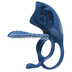 Виброкольцо для члена BeYourLover Barzillai, синее - Фото №1