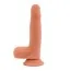 Фаллоимитатор Dual-Layered Silicone Nature Cock LV4006, телесный - Фото №4