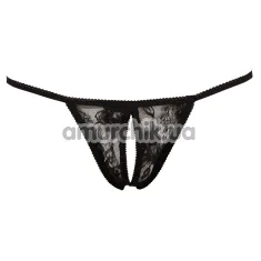 Трусики-стрінги NO:XQSE String Ouvert, чорні - Фото №1