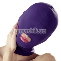 Маска Bad Kitty Naughty Toys Hood Mouth, фиолетовая - Фото №1