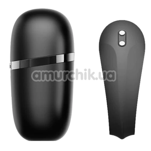 Виброкольцо для члена Zalo Apis, черное