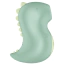 Симулятор орального сексу для жінок з вібрацією Satisfyer Din-OOOH, зелений - Фото №2