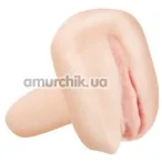 Штучна вагіна з вібрацією Realstuff Mature & Experienced, тілесна - Фото №1
