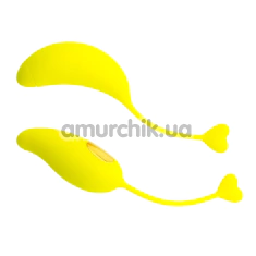 Виброяйцо Vibrating Egg Sweet Mango PL-B136, желтое - Фото №1