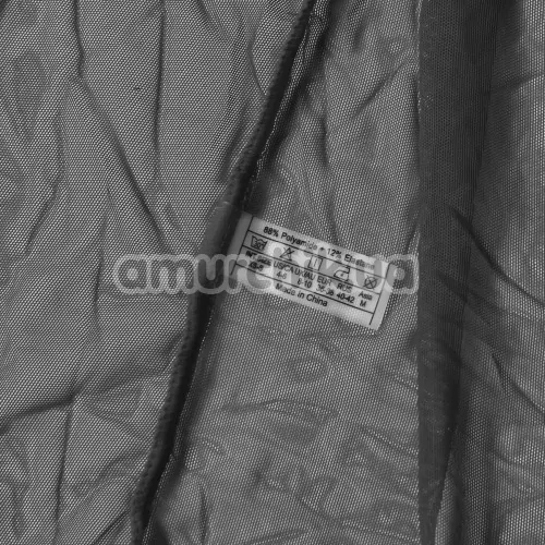 Пеньюар Star Night Sensual Ruffle Night Robe, чорний