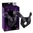 Трусики для страпона R.G.B Sex Harness Luxe Harness + 3 кільця чорні - Фото №4