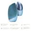 Ультразвуковая щетка для лица Geske Sonic Thermo Facial Brush 6 in 1, голубая - Фото №5