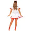 Костюм медсестры Leg Avenue Naughty Nurse Costume, белый: платье + чепчик - Фото №6