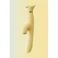 Вібратор з вакуумним стимулятором і підігрівом Zalo Rose Rabbit Vibrator, жовтий - Фото №9