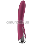 Вібратор для точки G з ротацією Satisfyer Spinning Vibe 1, бордовий - Фото №1