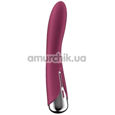 Вибратор для точки G с ротацией Satisfyer Spinning Vibe 1, бордовый - Фото №1