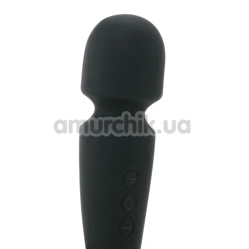 Универсальный массажер Lelo Smart Wand Large Black (Лело Смарт Ванд), большой черный