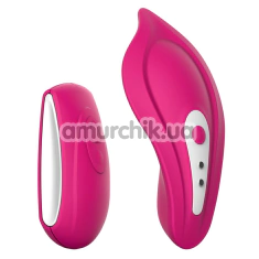 Кліторальний вібратор з підігрівом Liebe Pleasure Toys Panty Vibe, рожевий - Фото №1