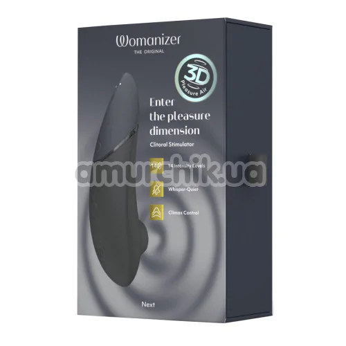 Симулятор орального сексу для жінок Womanizer The Original Next, чорний