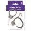 Наручники Kinx Heavy Metal Handcuffs, срібні - Фото №4