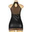 Платье Star Night Wetlook Leather Sexy Mini Dress, черное - Фото №10