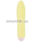 Вібратор Mini Vibrator Cuties Yellow, жовтий - Фото №1