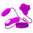 Симулятор орального секса для женщин с вибрацией Pretty Love Suction & Vibro Bullets, фиолетовый - Фото №4