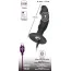 Анальная пробка с вибрацией Black Velvets Rechargeable Plug, черная - Фото №6
